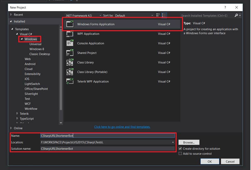 آموزش ساخت ربات تلگرام با سی شارپ به زبان ساده