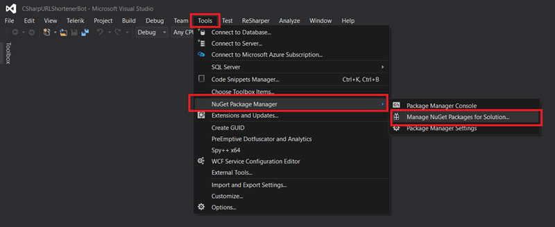 آموزش ساخت ربات تلگرام با سی شارپ به زبان ساده